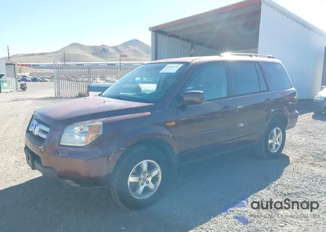 2007 Honda Pilot Ex-L z USA, uszkodzony, nr VIN 2HKYF185X7H518699